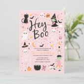 ヘイブハロウィーン1st誕生日招待状 招待状 (スタンド正面)