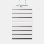 ヘイブピンク幽霊ハロウィーン誕生日へようこそ ギフトタグ (裏面)