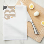 ヘイブボホハロウィンヘイブー幽霊 キッチンタオル (四つ折り)