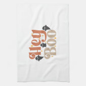 ヘイブボホハロウィンヘイブー幽霊 キッチンタオル (縦)