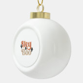 ヘイブボホハロウィンヘイブー幽霊 セラミックボールオーナメント (右)