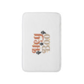 ヘイブボホハロウィンヘイブー幽霊 バスマット (正面縦)