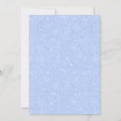 ヘイブーブルー幽霊ハロウィーン誕生日 招待状 (裏面)