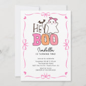 ヘイブー幽霊誕生日パーティー 招待状 (正面)