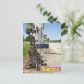 ヘイベールアート – アイアンウーマンメールボックス ポストカード (スタンド正面)