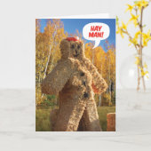 ヘイマンハッピーバースデー秋誕生日 カード (黄色い花)