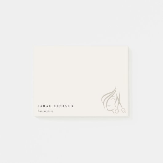 ヘイミニマルスエレガントタイリストアイボリー ポストイット (正面)