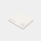 ヘイミニマルスエレガントタイリストアイボリー ポストイット (アングル)