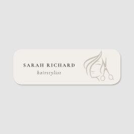 ヘイミニマルスエレガントタイリストアイボリー 名札