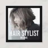 ヘイモダンスタイリスト写真広場名刺 スクエア名刺 (正面)