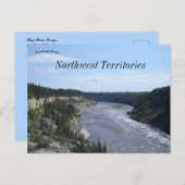 ヘイリバーゴージュノースウエストテリトリ ポストカード (正面/裏面)