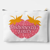 ヘイリーによる不誠実なイチゴ アクセサリーポーチ (裏面)