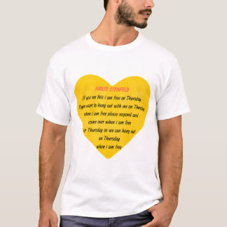 ヘイリーシュインフェルドシャツ及びハイリーシュインフェルドフード付きスウェットシャツ Tシャツ