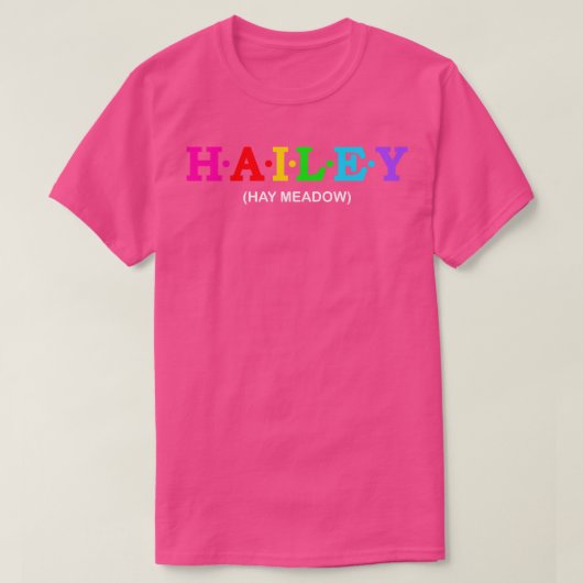 ヘイリーヘイ草原 Tシャツ (デザイン正面)