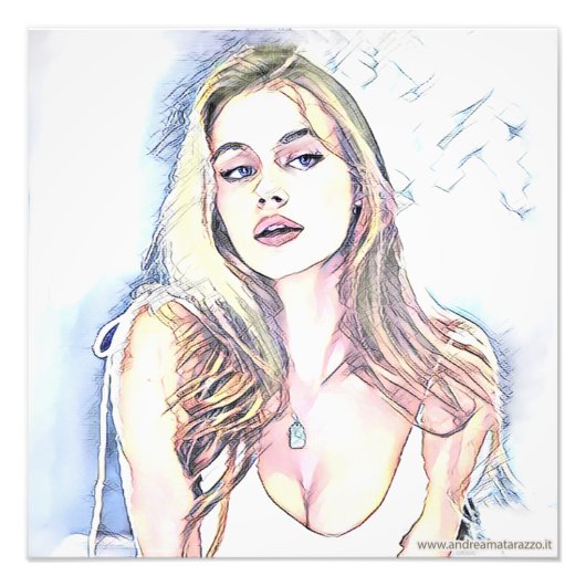 ヘイリーポートレート フォトプリント            (正面)