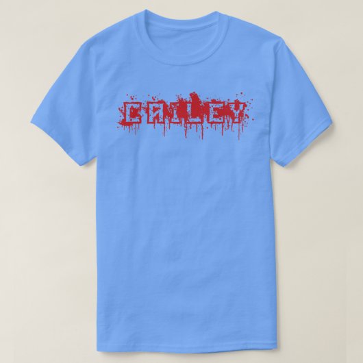ヘイリー名ハロウィーンの衣装パーソナライズされた Tシャツ (デザイン正面)