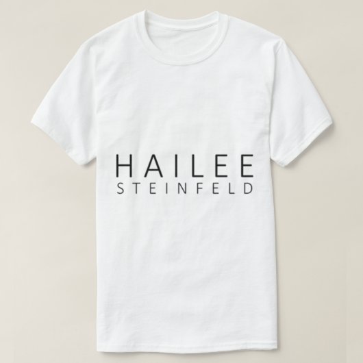 ヘイリー・スティンフェルド Tシャツ (デザイン正面)