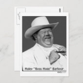 ヘイリー『ホッグ』バーバー ポストカード (正面/裏面)