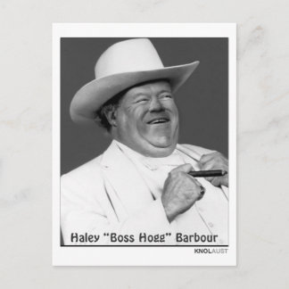 ヘイリー『ホッグ』バーバー ポストカード