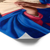 ヘイルメアリー祈りの言葉ポスター ポスター (角)