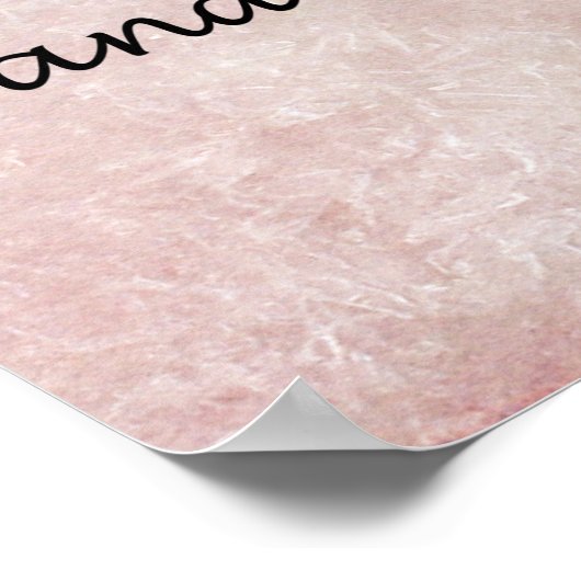 ヘイルメアリー祈りの言葉宗教引用文語 ポスター (角)