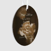 ヘイルメアリー祈りの言葉 オーナメント (正面)