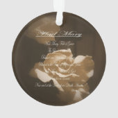 ヘイルメアリー祈りの言葉 オーナメント (裏面)