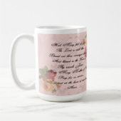 ヘイルメアリー祈りの言葉 コーヒーマグカップ (左)