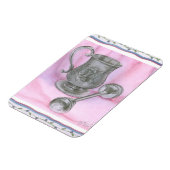 ヘイルームカップ&ガラトルの背景（紫） マグネット (左側)