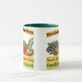 ヘイルームガーデンズグリーンことわざ マグカップ (中央)