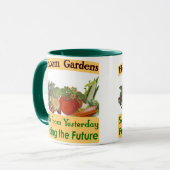 ヘイルームガーデンズグリーンことわざ マグカップ (正面左)