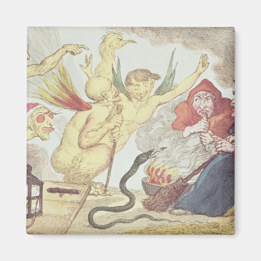 ヘイロフトの魔女 マグネット (正面)