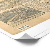 ヘイワード、カリフォルニア州。パノラママップ(0696A) ポスター (角)