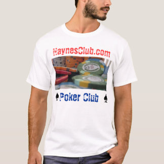 ヘインズクラブトランプのポーカーのTシャツ Tシャツ