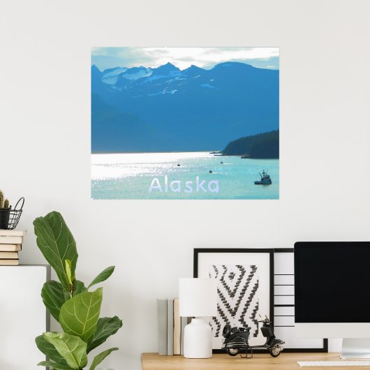 ヘインズブルー ポスター (ホームオフィス)