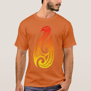 ヘイ伝統的マトーマオリ Tシャツ