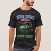 ヘイ公共用ヘリコプター軍隊軍Nove Tシャツ (正面)