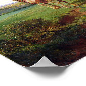 ヘイ収穫， 1869 ポスター (角)