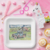 ヘイ走 ペーパープレート (パーティー)