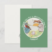 ヘイ・ディドル・ディドル 誕生日パーティーコレクション サンキューカード (正面/裏面)