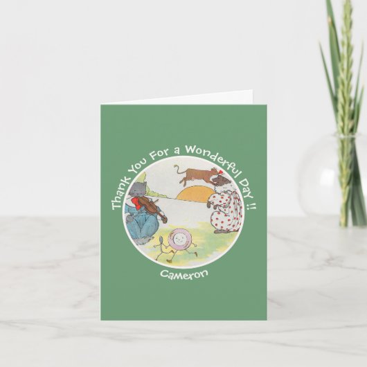 ヘイ・ディドル・ディドル 誕生日パーティーコレクション サンキューカード (正面)