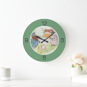 ヘイ・ディドル・ディドル 誕生日パーティーコレクション ラージ壁時計 (ホーム)