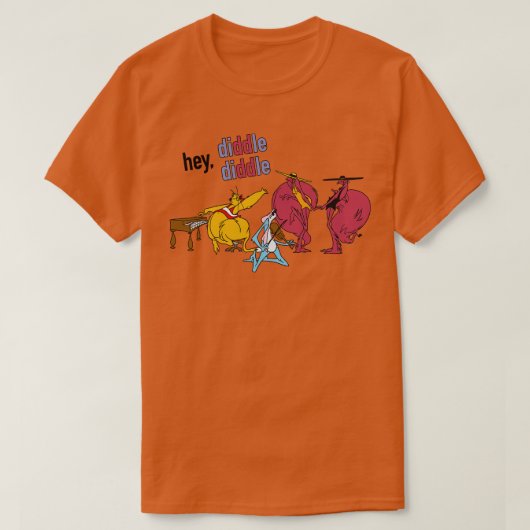 ヘイ・ディドル・ディドル Tシャツ (デザイン正面)