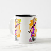 ヘイ¡ドラマ・デ・ラマ!!1 ツートーンマグカップ (正面左)