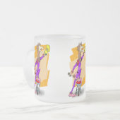 ヘイ¡ドラマ・デ・ラマ!!1 フロストグラスマグカップ (正面左)