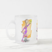 ヘイ¡ドラマ・デ・ラマ!!1 フロストグラスマグカップ (左)