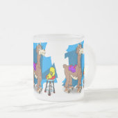 ヘイ¡ドラマ・デ・ラマ!!2 フロストグラスマグカップ (正面右)