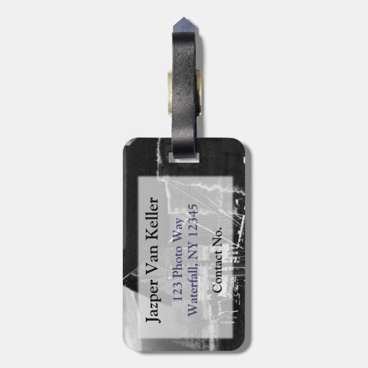 ヘイ・バーン ラゲッジタグ (裏面縦)