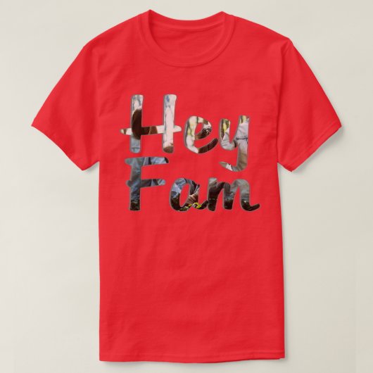 ヘイ・ファム Tシャツ (デザイン正面)