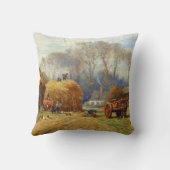 ヘイ・ファーム・ライフを持ち帰るウィリアム・ブラックロック クッション (裏面)